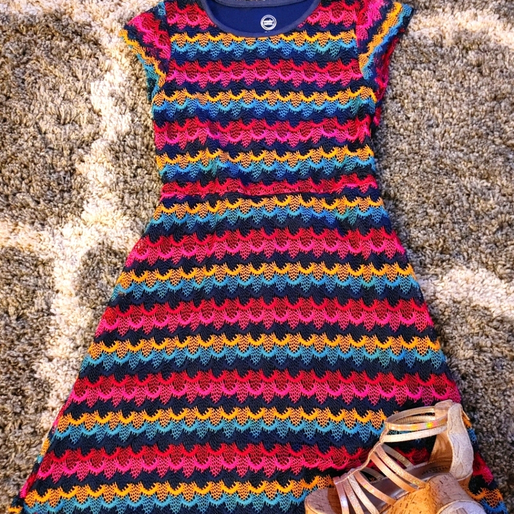 Girls Wonder Nation knit dress